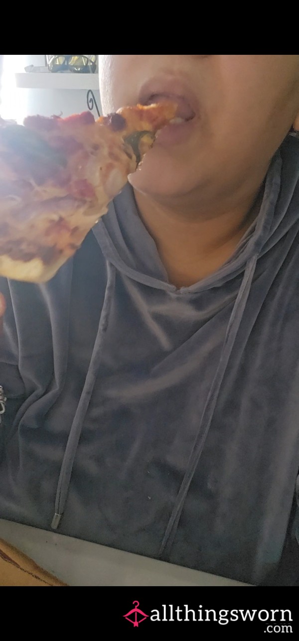 Watch Me Eat My Pizza