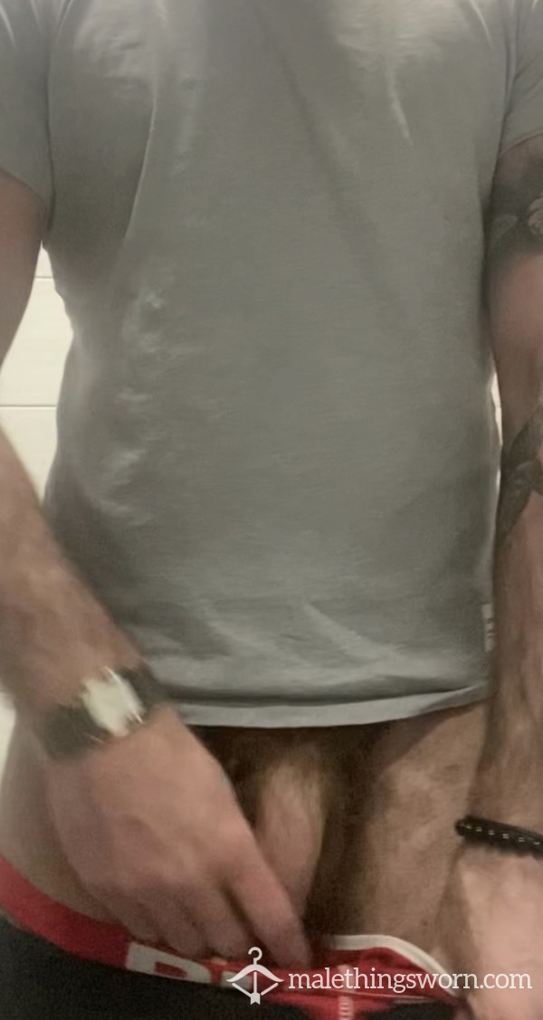 Watch Me Strip In Gym, Big Package, A** On Show, Ready For Gym Fun