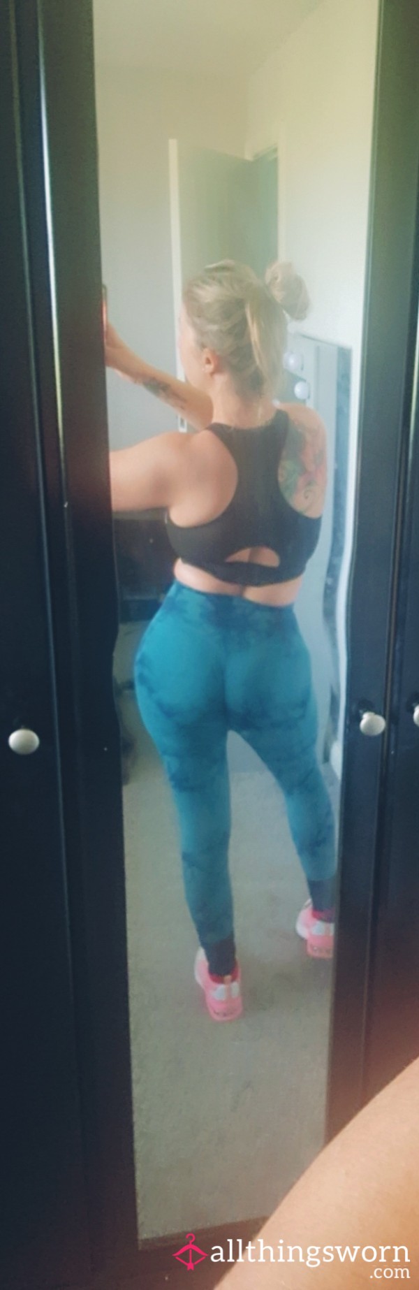 Watch Me Strip Out Of My Gym Wear And Bend Over