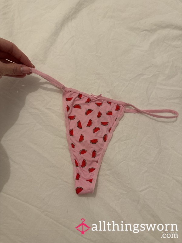 Watermelon Silky Thong