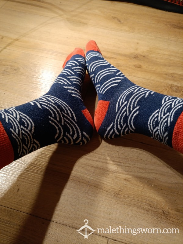 Wavey Pattern Socks