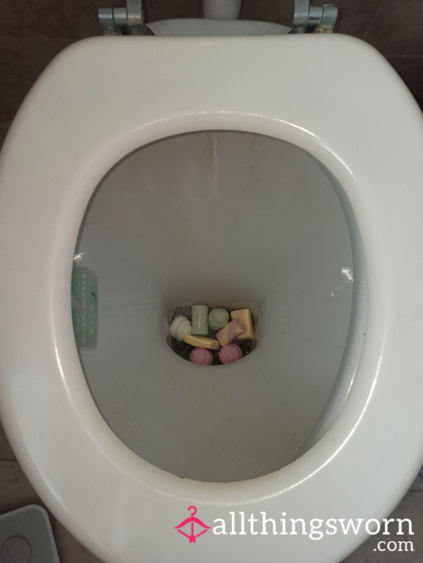 Wc Toilet Marshmallow Lollipop