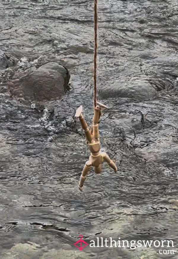 Weak Little Man Dunked In The Icy Cold River