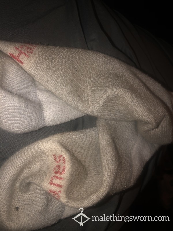 Week Worn Hanes Socks