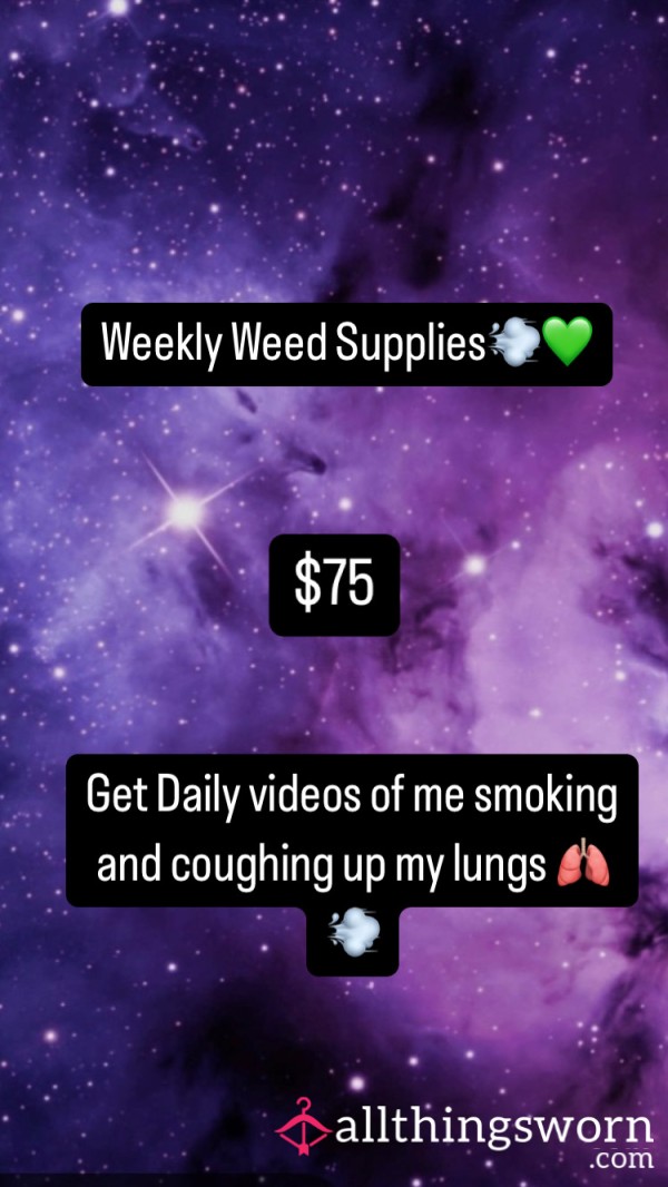 Weekly Weed Subscription💨💚