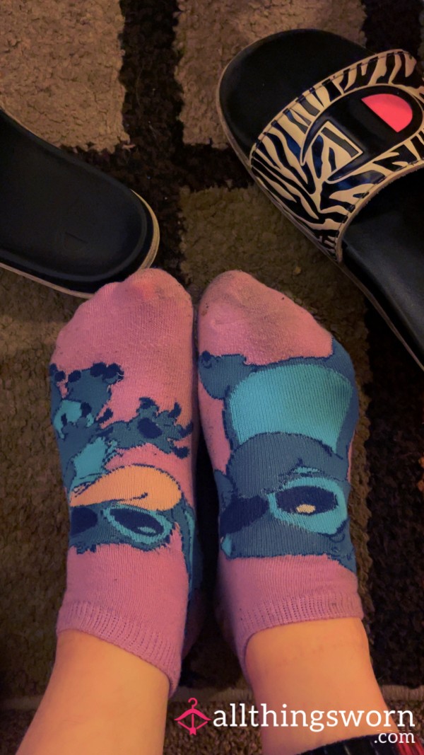 Well Loved And Worn Stitch Socks