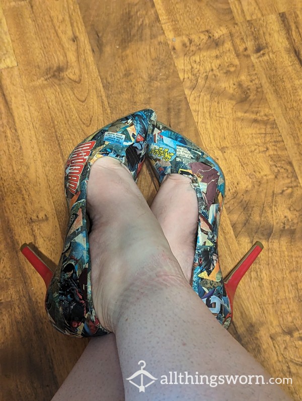 Well Loved Comic Book Heels