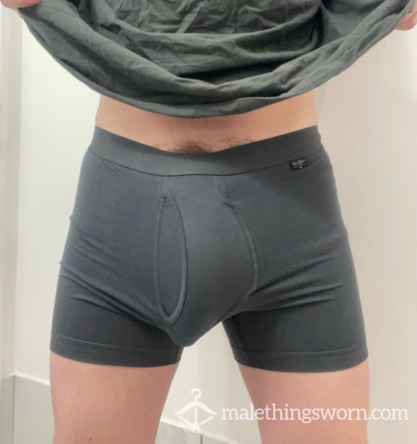 Well Loved Gray Boxer Briefs Used Customizable