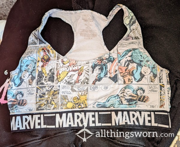 Well Loved Marvel Sports Bra