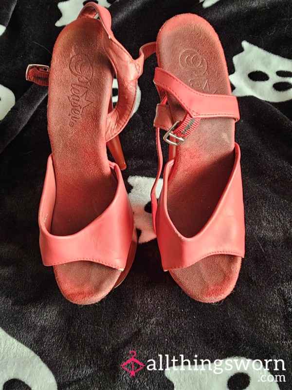 WELL LOVED RED DANCER HEELS