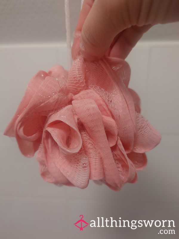 Well Used Bath Scrunchie 🔥with Free Pic 🥵