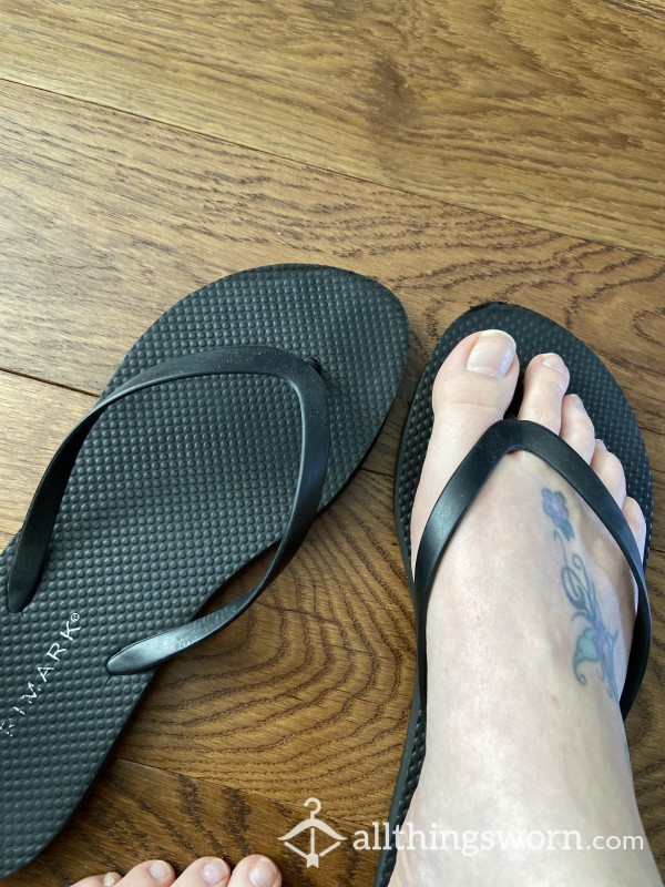 Well Used Flip Flops