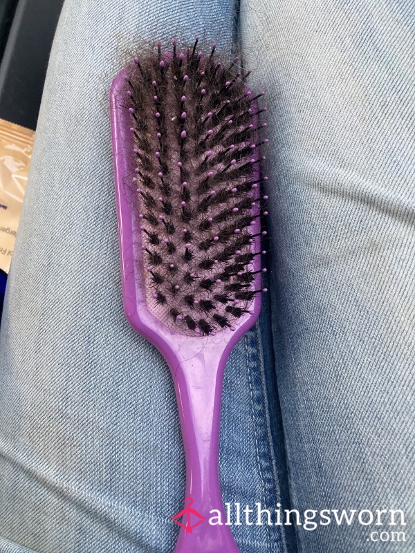 Well Used Hair Brush