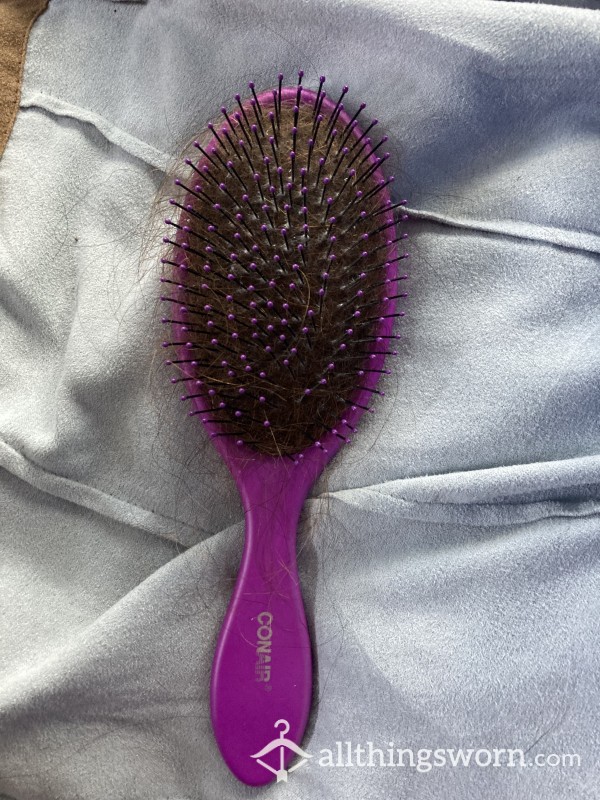 Well Used Hairbrush