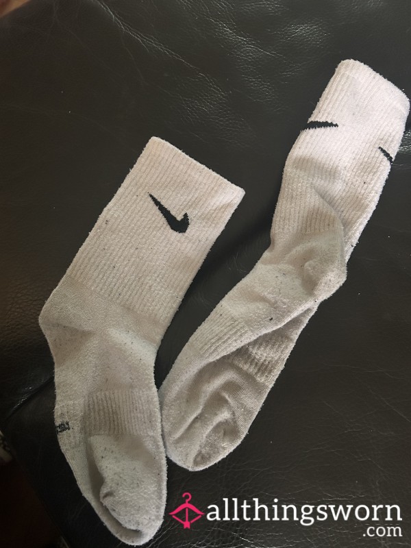 Well Used Nike Socks