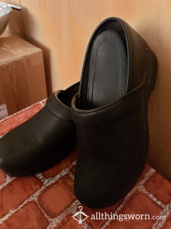 Well Used Nursing Clogs