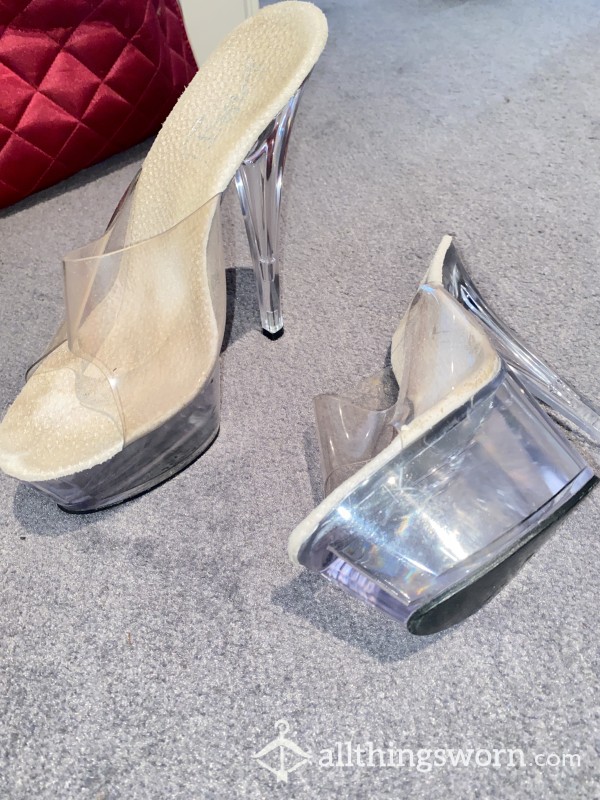 Well-used S**y Stripper Heels