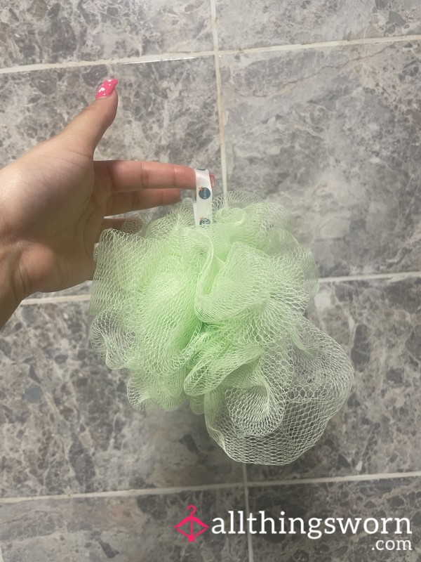 Well Used Shower Puff 🧼