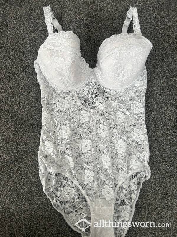 Well Used White Bodysuit