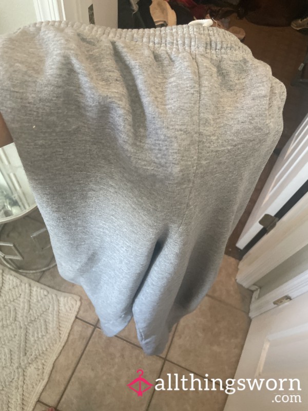 Well Used Worn Sweat Pants Non Wash