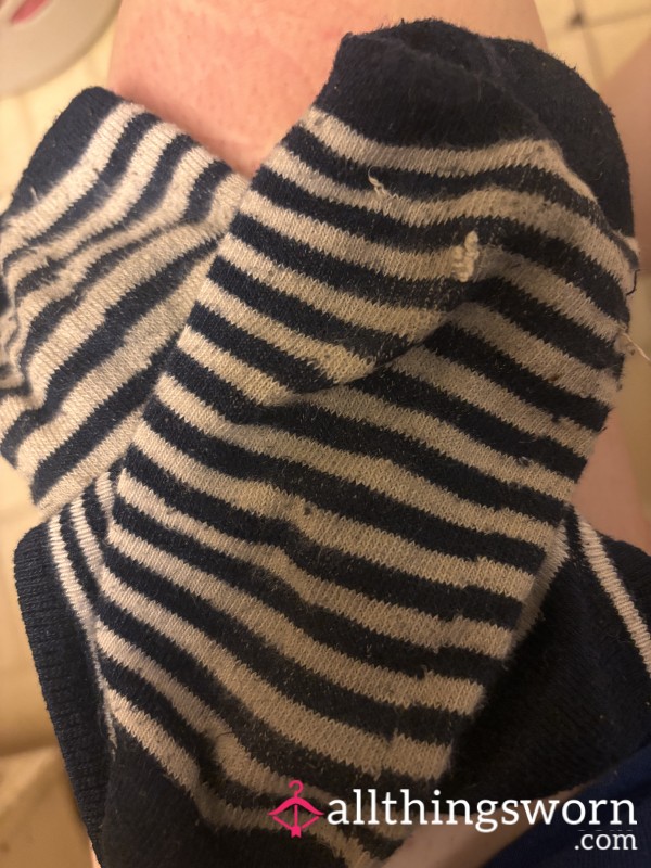 Well Worn (2 Days) Thin Striped Socks