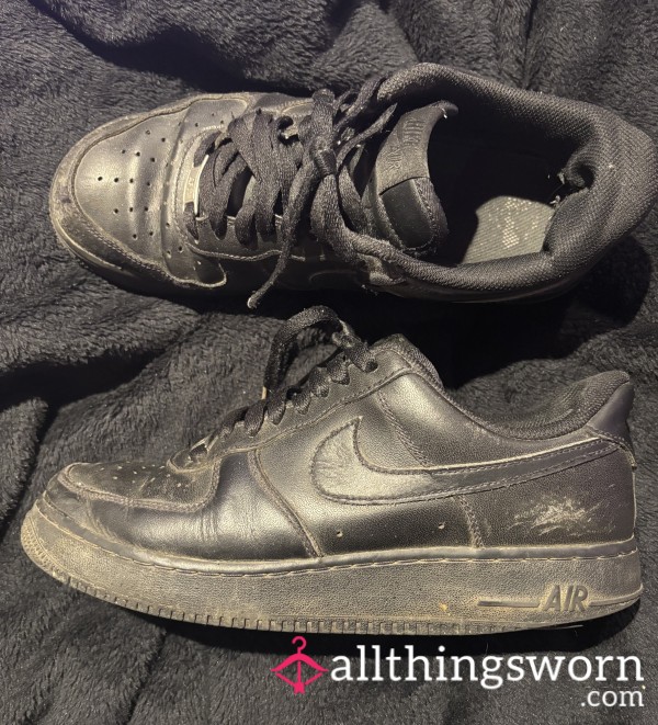 Well Worn 3 Year Old Nike Air Force 1s