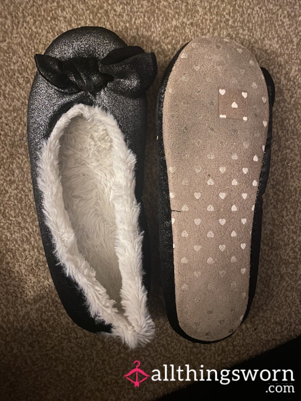 Well Worn And Smelly Slippers