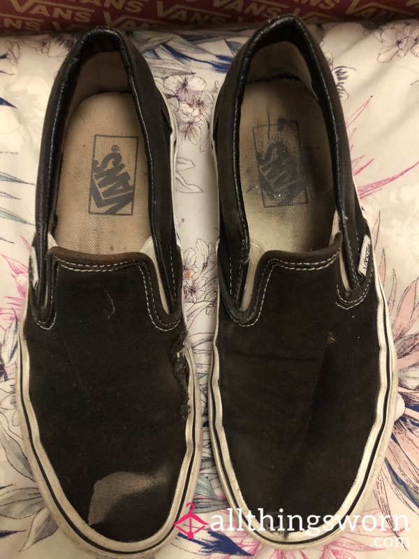 Well Worn And Smelly Used Vans