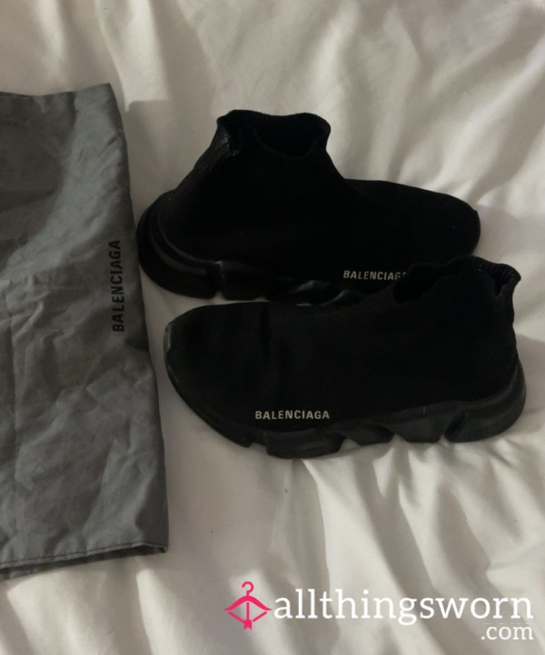 Well Worn Balenciaga Sp**d Trainers