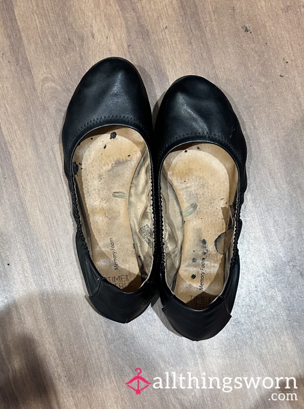 Well Worn Ballet Flats