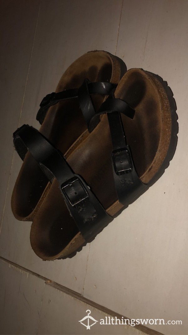 Well Worn Birkenstock Sandals