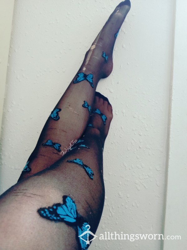 Well-Worn Bu*terfly Tights