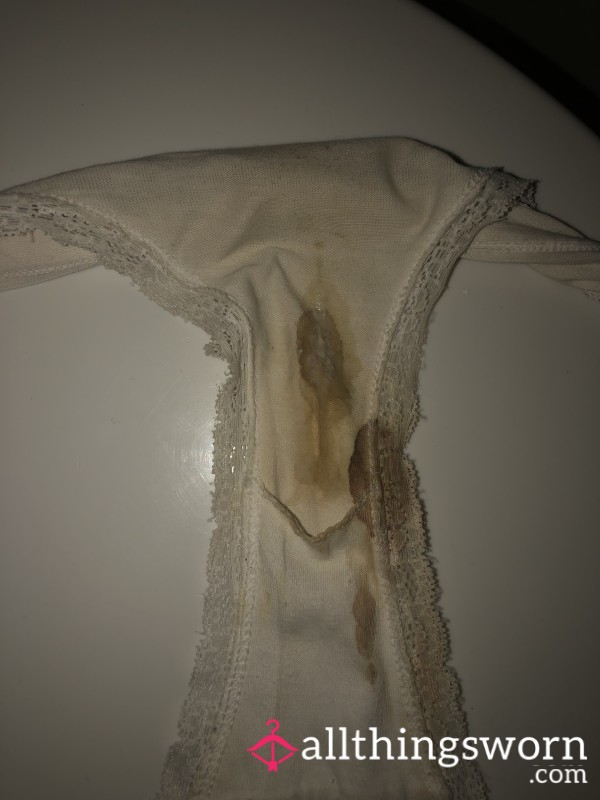 Well Worn C*mmed In Panties