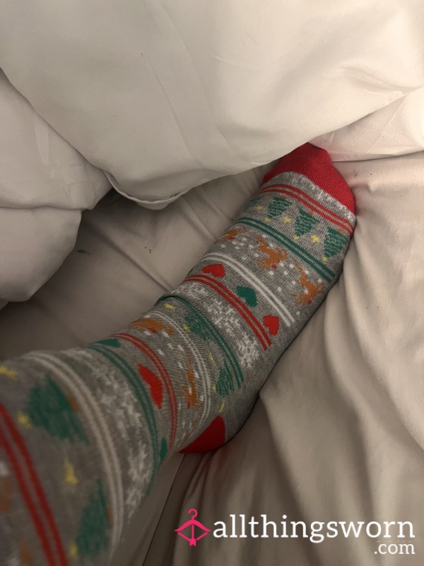 Well Worn Cute Christmas Socks