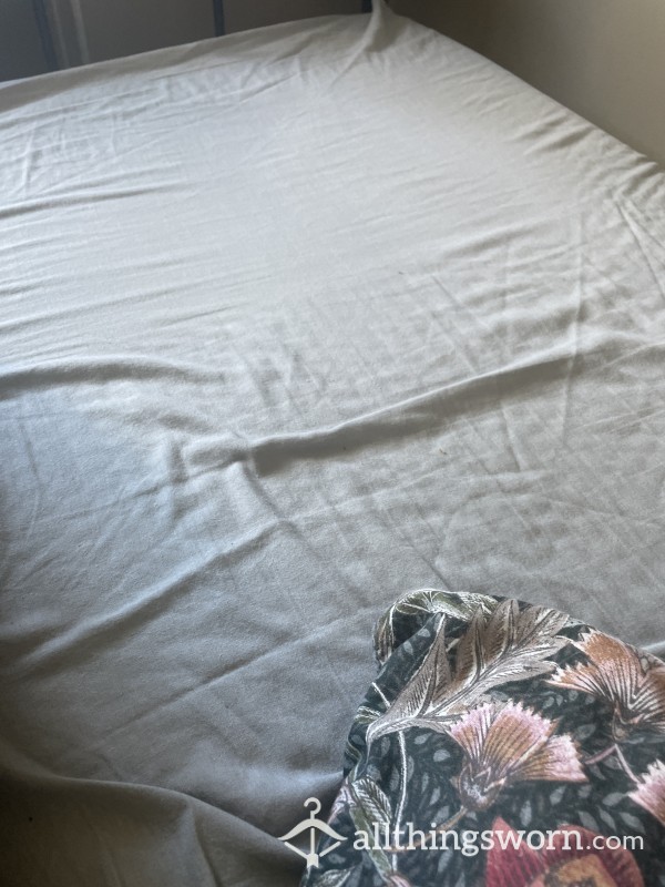 Well Worn Dirty C*m Stained Bedding