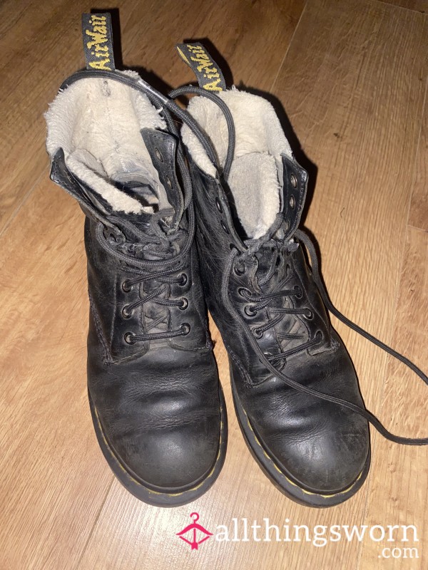 Well Worn Dirty DOC MARTENS