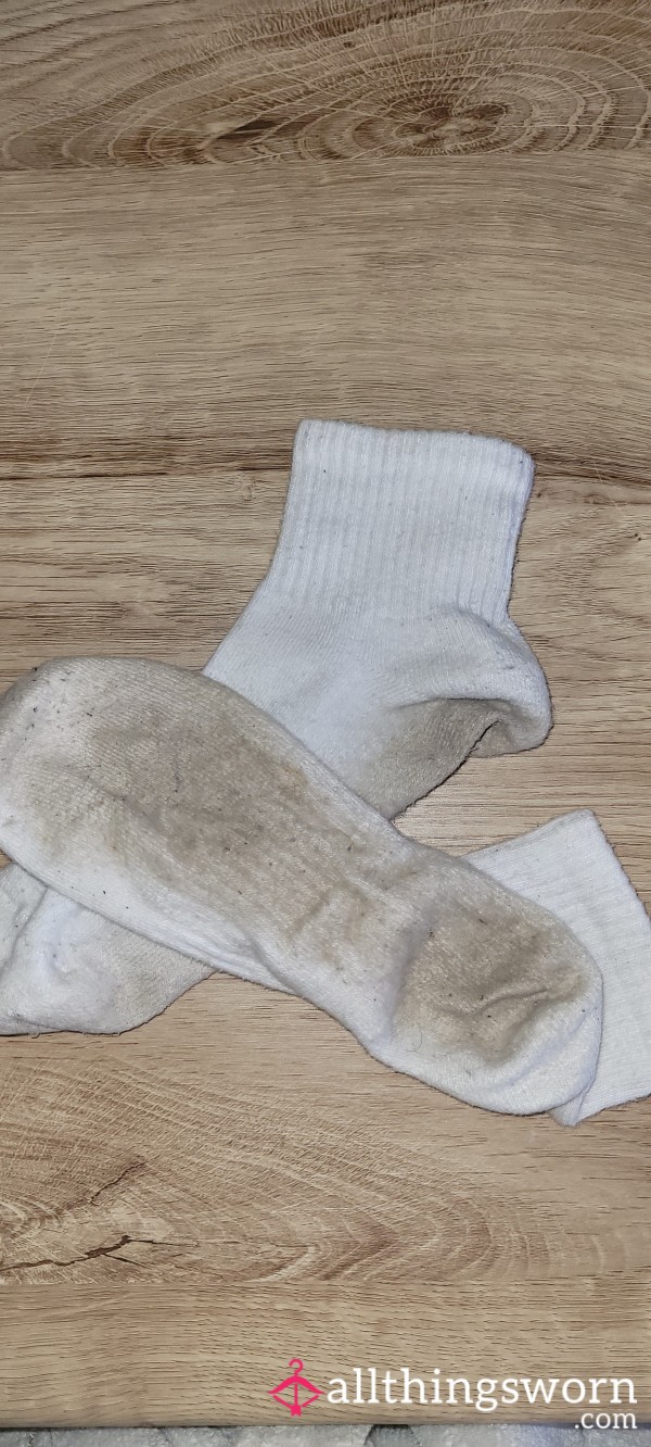 Well Worn Dirty Smelly Gym Socks