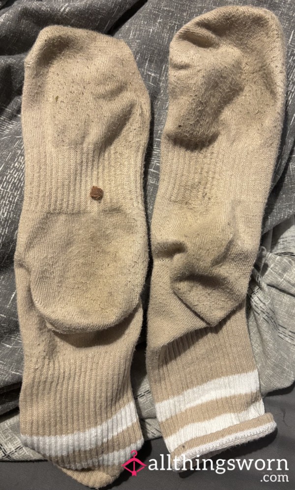 Well-worn Dirty Sweaty Socks