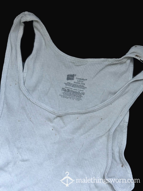 Well Worn Dirty White Undershirt