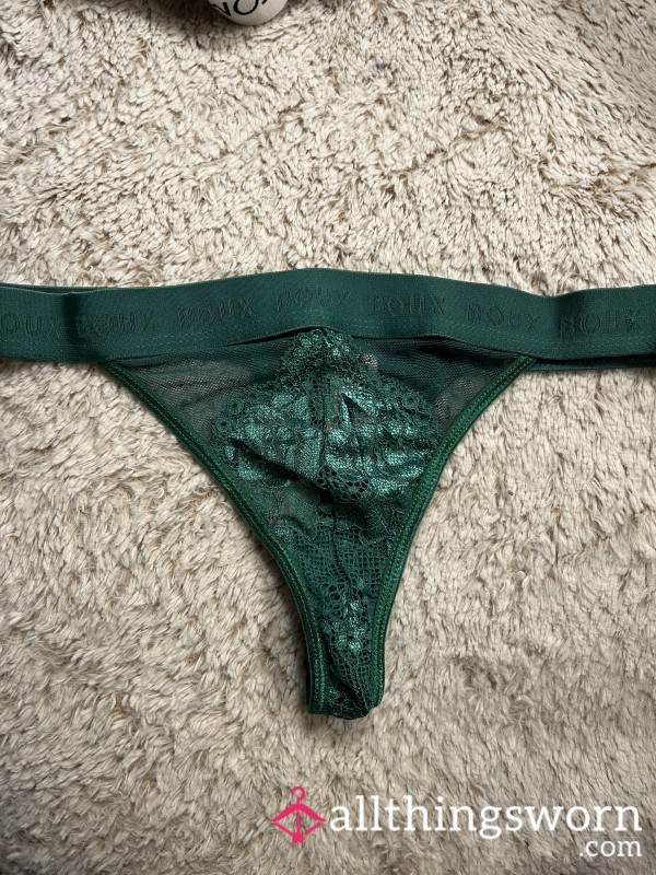 Well Worn Discharge Thong