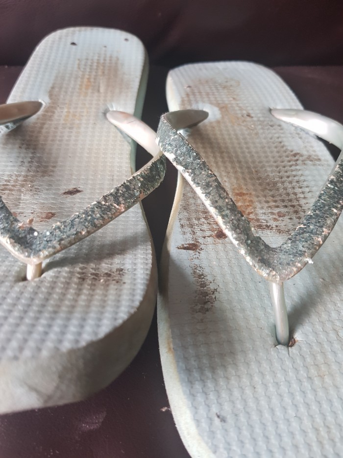 Well Worn Flip Flops