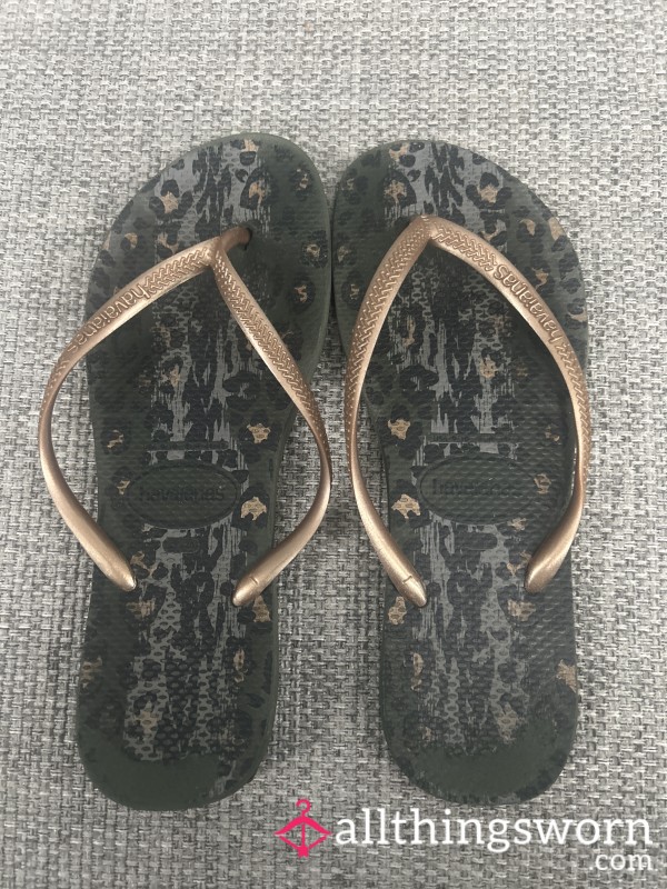 Well Worn Flip Flops