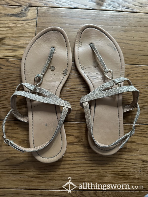 Well Worn Flip Flops