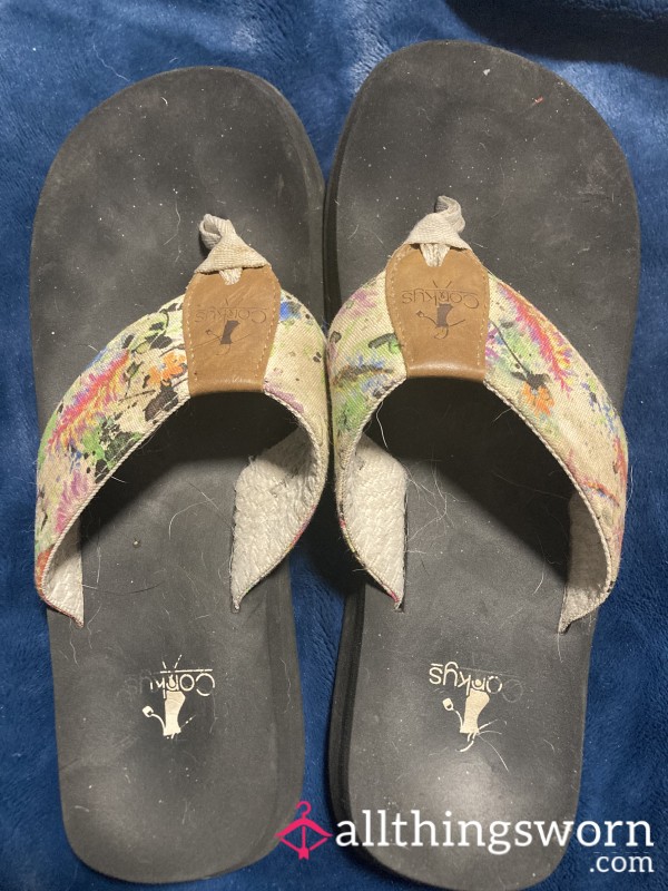 Well Worn Flip-flops