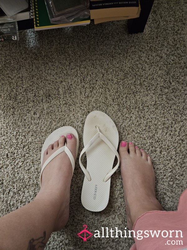 Well Worn Flip Flops