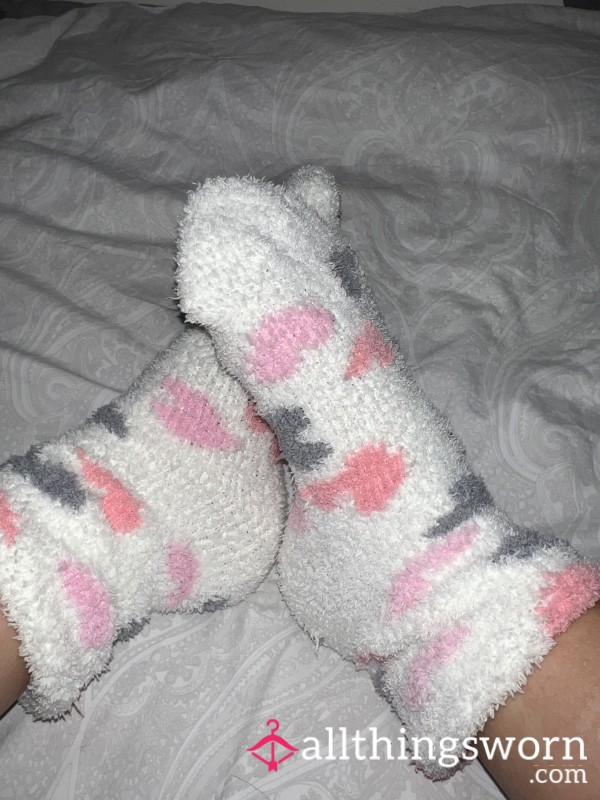 Well Worn Fluffy Socks