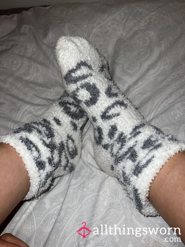 Well Worn Fluffy Socks