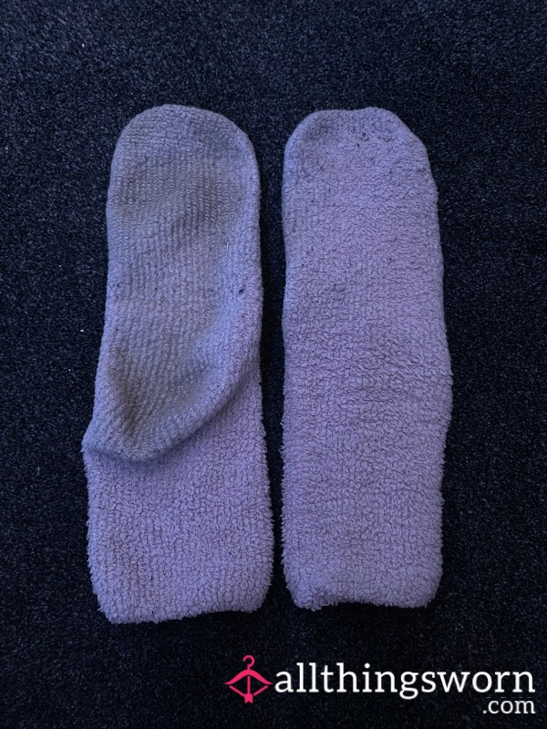 Well-worn Fluffy Socks