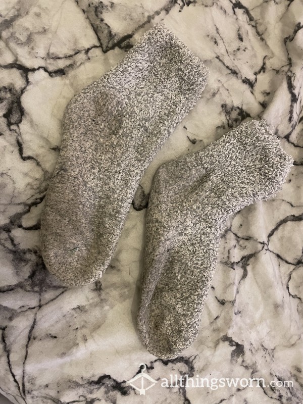 Well Worn Fluffy Socks