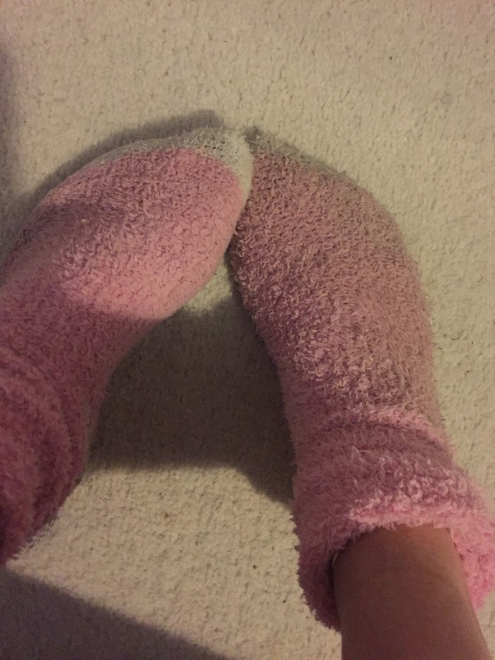 Well Worn Fluffy Socks